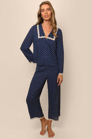 Lace-Trim Pyjamas
