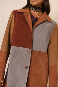Thumbnail for Leather Midi Coat