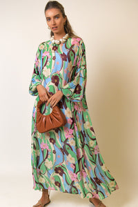 Thumbnail for Green Midi Dress