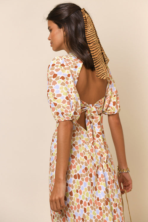 Backless Midi Dress