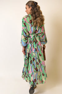 Thumbnail for Green Midi Dress