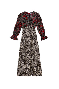 Thumbnail for Aoife Silk Midi Dress