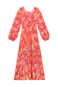 Thumbnail for Camellia Silk Midi Dress