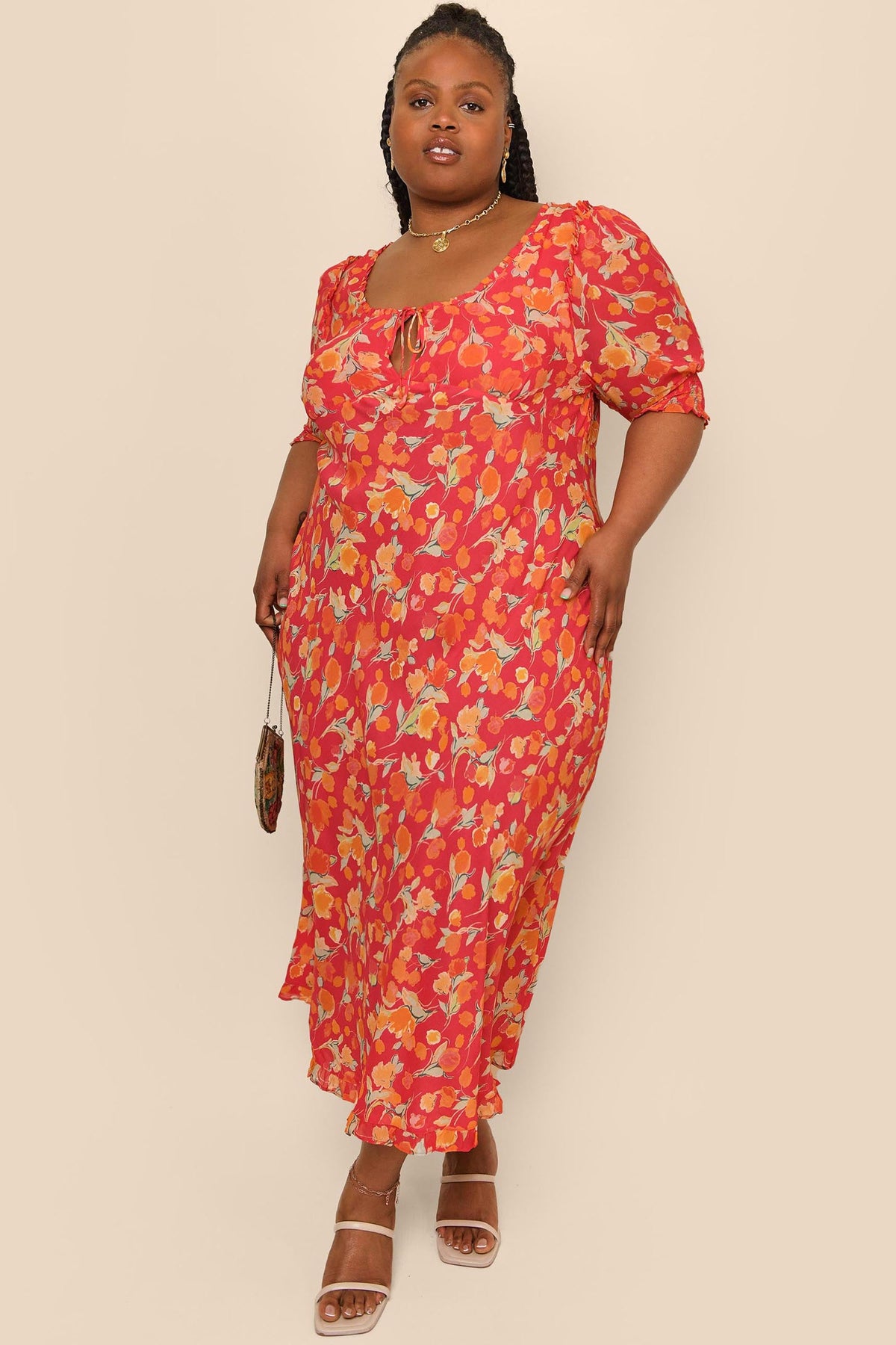 extended-sizing-capsule,Sathya Midi Dress