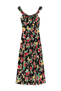 Thumbnail for Freya Silk Midi Dress