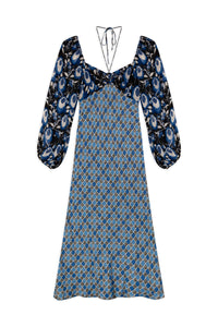 Thumbnail for news-ways-to-wear-jeanie,Silk-Mix Midi Dress
