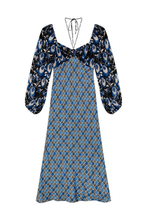 news-ways-to-wear-jeanie,Silk-Mix Midi Dress
