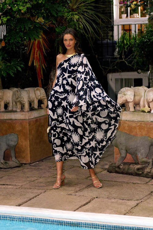 Liza Sequinned Midi Dress