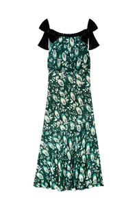 Thumbnail for Velvet-Silk Dress